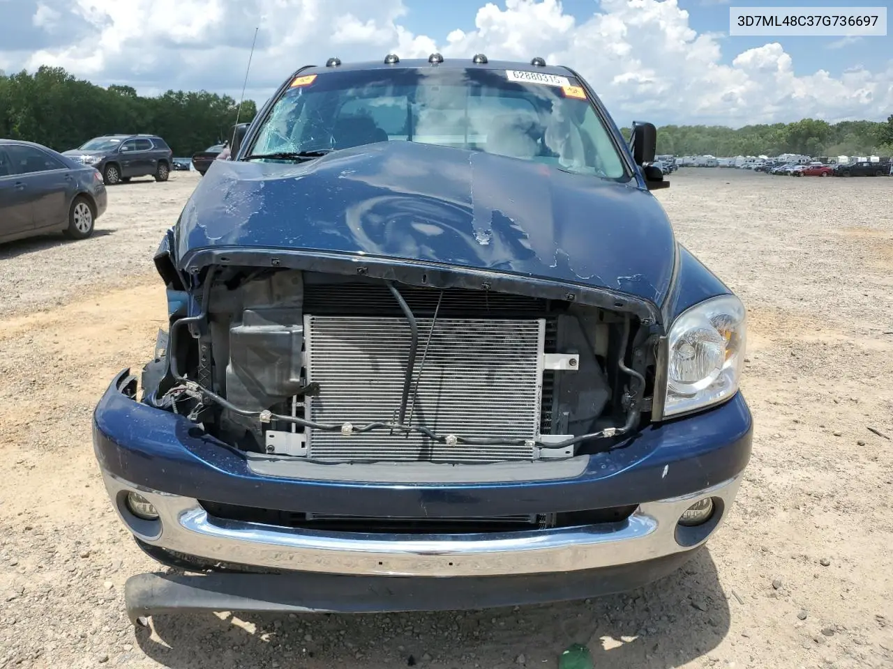 2007 Dodge Ram 3500 St VIN: 3D7ML48C37G736697 Lot: 62880315