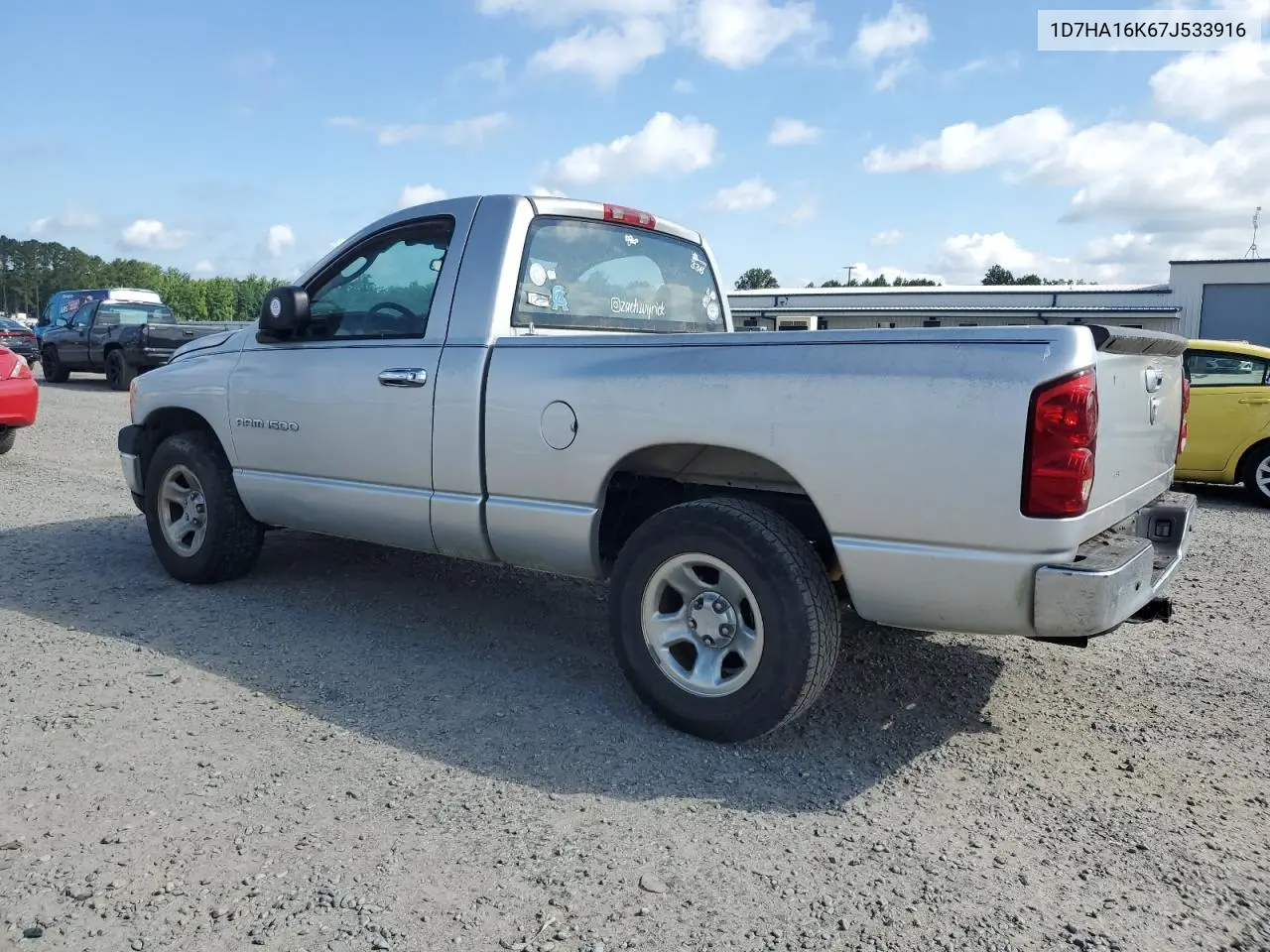 2007 Dodge Ram 1500 St VIN: 1D7HA16K67J533916 Lot: 63154035