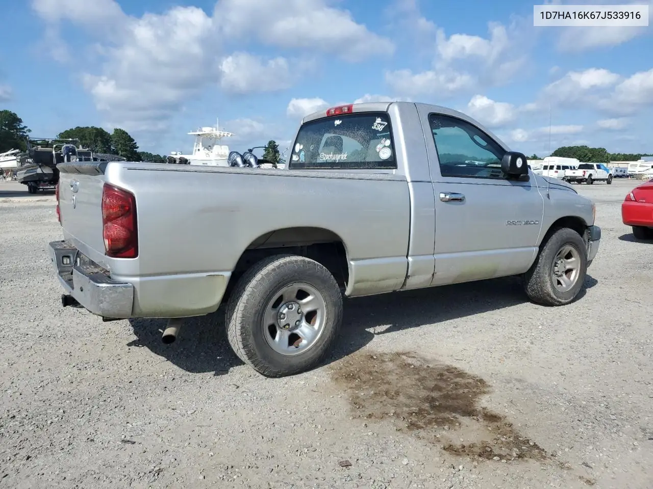 2007 Dodge Ram 1500 St VIN: 1D7HA16K67J533916 Lot: 63154035