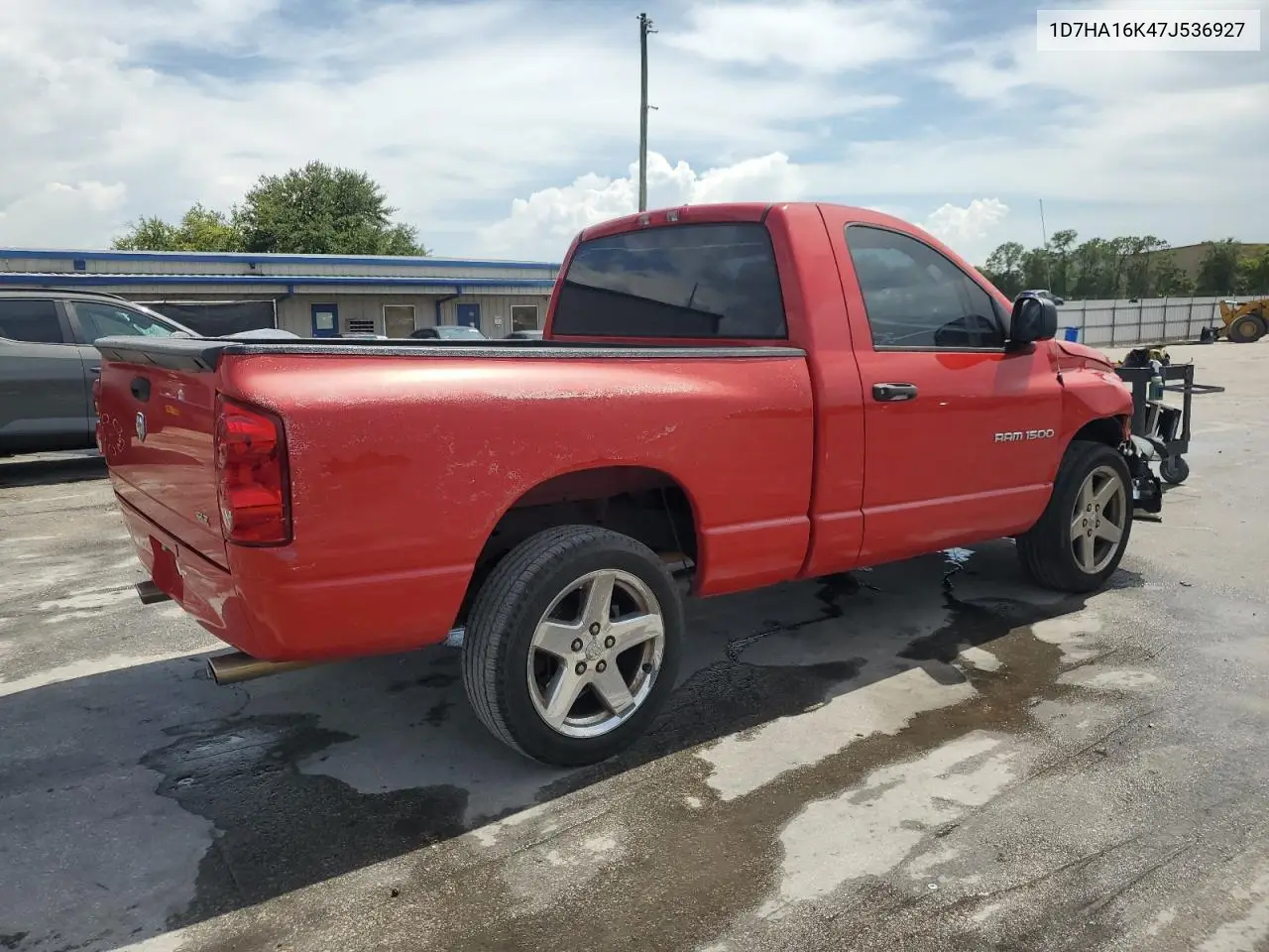 2007 Dodge Ram 1500 St VIN: 1D7HA16K47J536927 Lot: 63895215