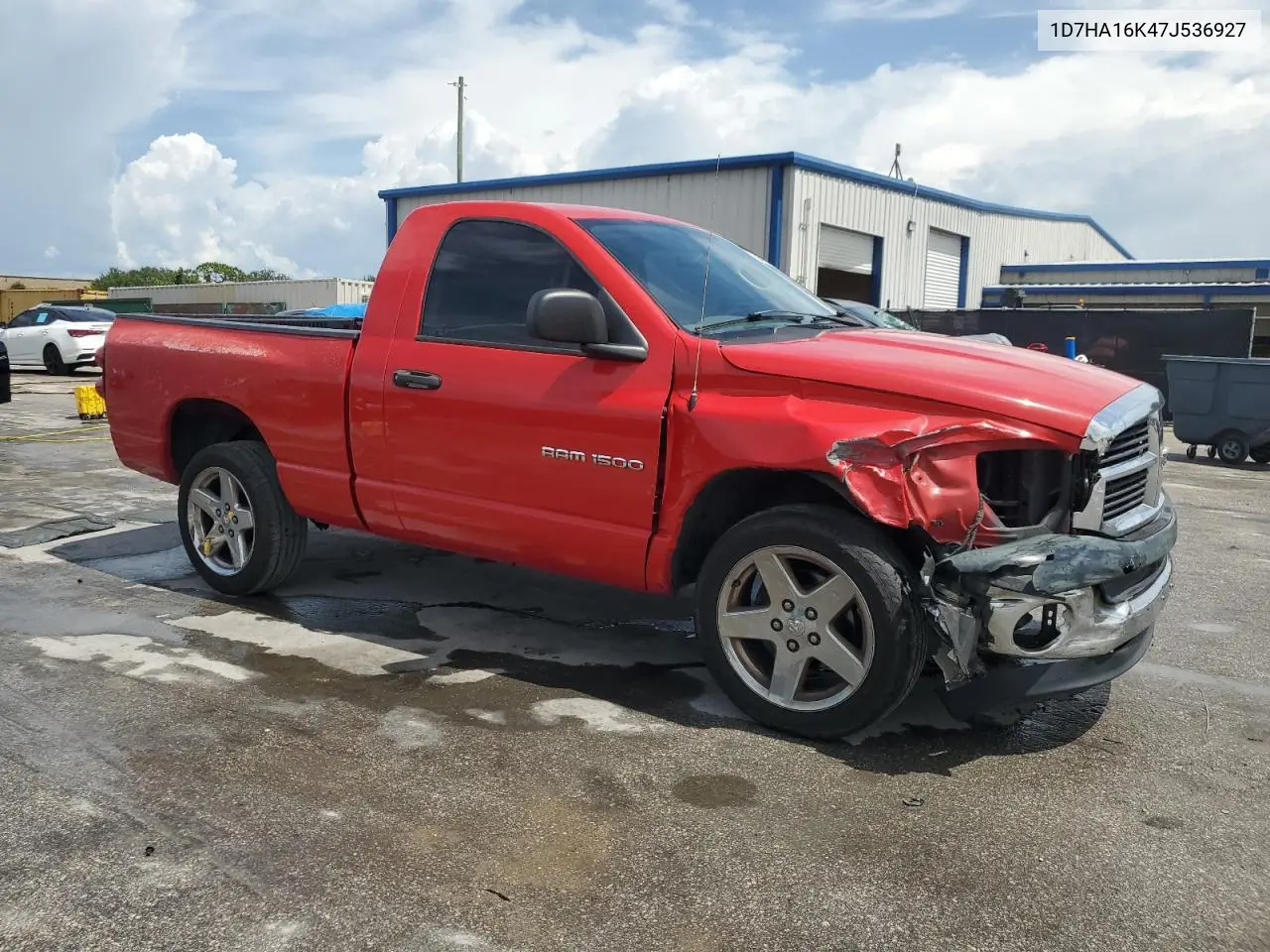 2007 Dodge Ram 1500 St VIN: 1D7HA16K47J536927 Lot: 63895215