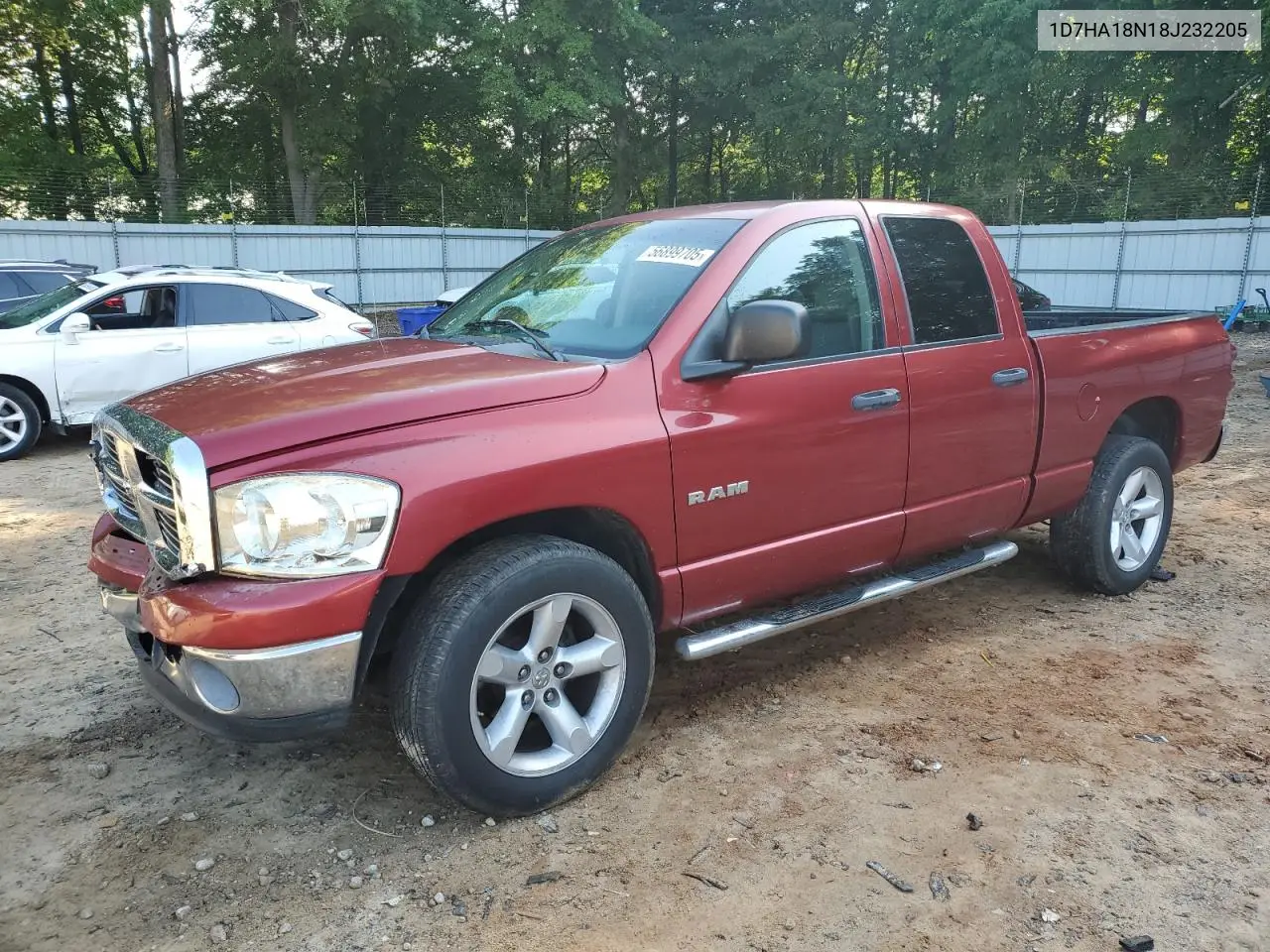 2008 Dodge Ram 1500 St VIN: 1D7HA18N18J232205 Lot: 56899705