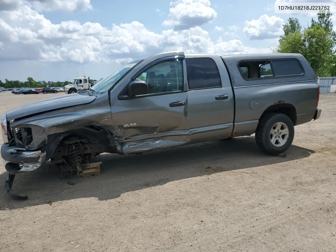 2008 Dodge Ram 1500 St VIN: 1D7HU18218J221752 Lot: 60466435
