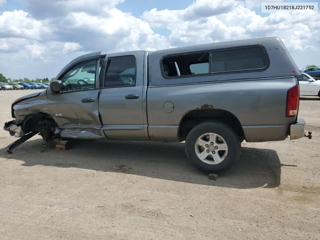 2008 Dodge Ram 1500 St VIN: 1D7HU18218J221752 Lot: 60466435