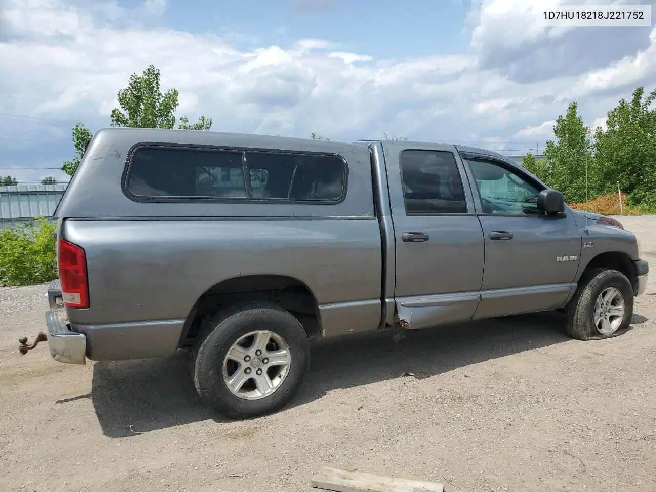 2008 Dodge Ram 1500 St VIN: 1D7HU18218J221752 Lot: 60466435