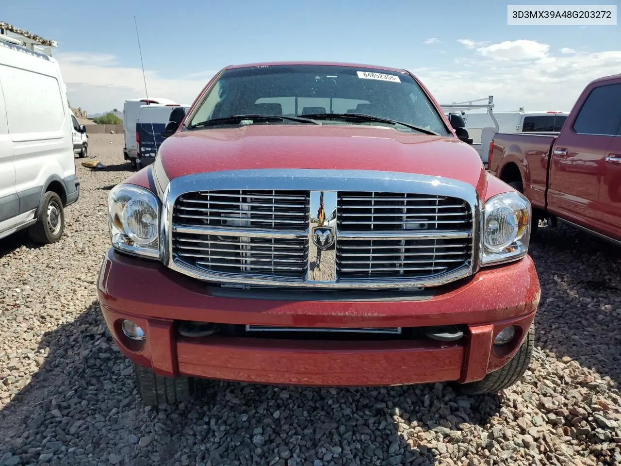 2008 Dodge Ram 3500 VIN: 3D3MX39A48G203272 Lot: 64852355