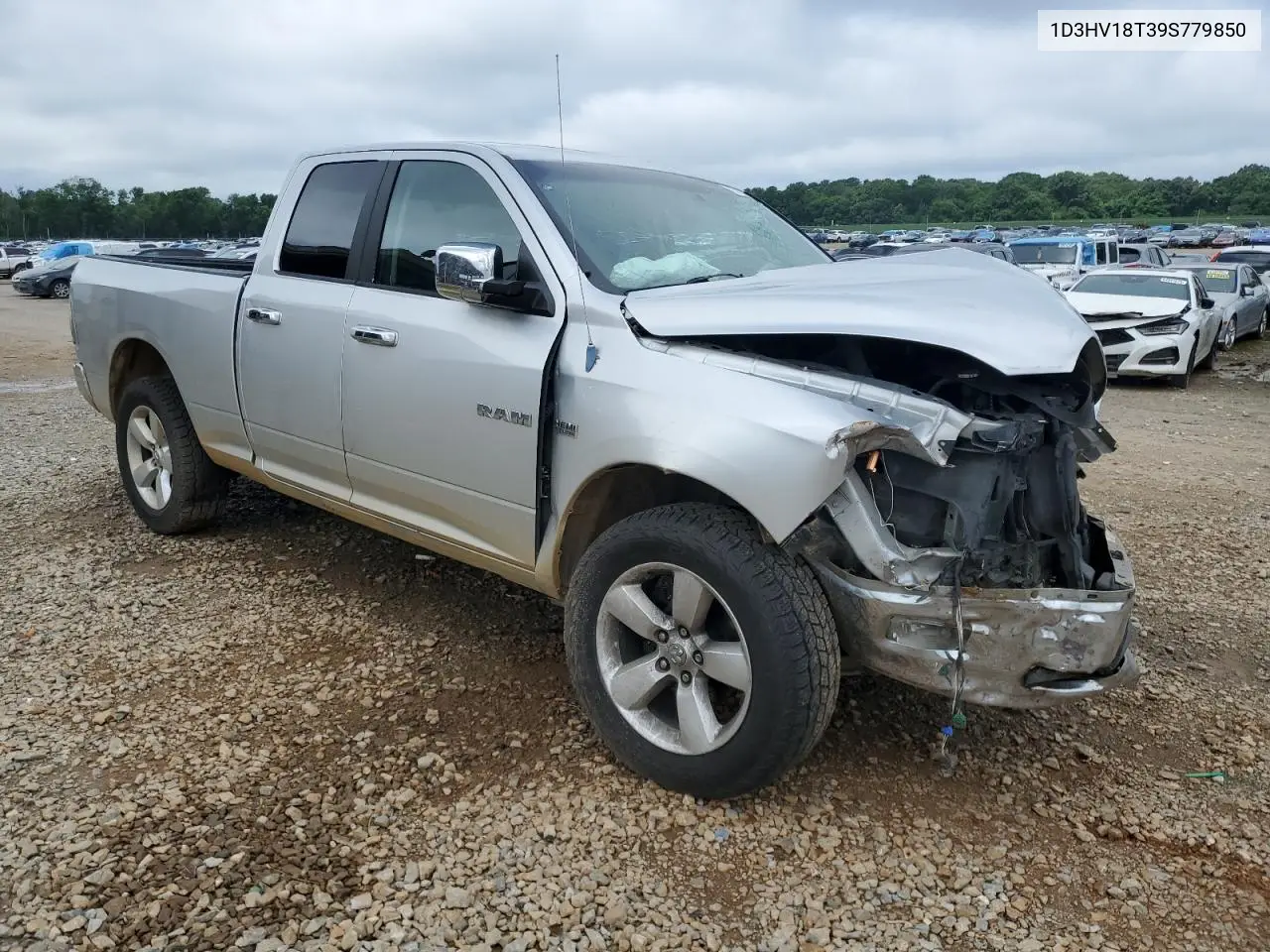 2009 Dodge Ram 1500 VIN: 1D3HV18T39S779850 Lot: 63000745