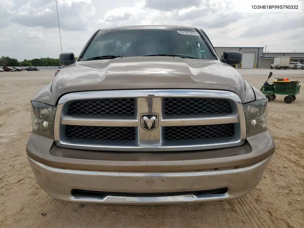 2009 Dodge Ram 1500 VIN: 1D3HB18P99S790332 Lot: 63187655