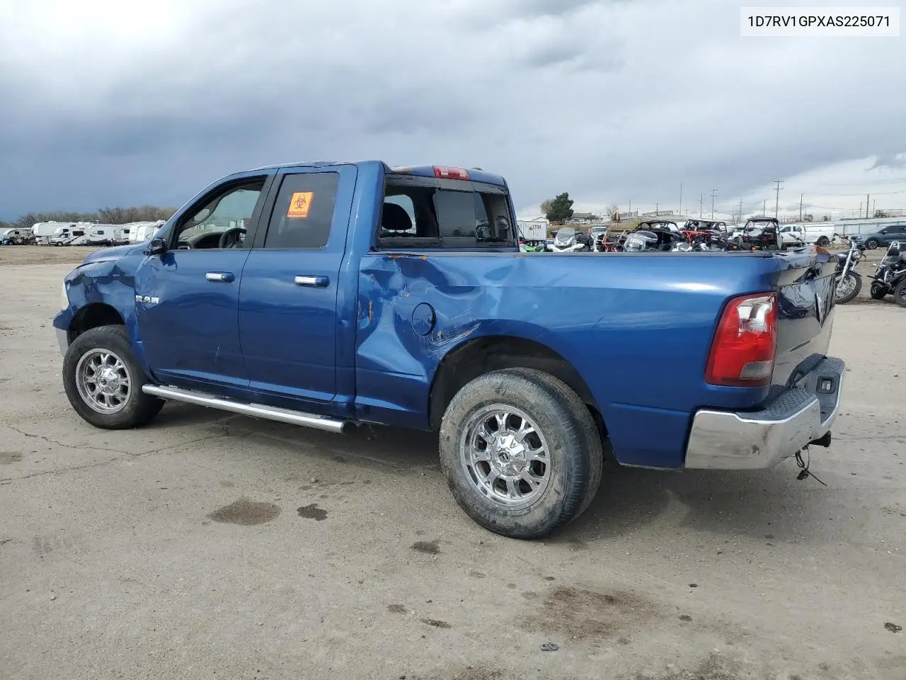 2010 Dodge Ram 1500 VIN: 1D7RV1GPXAS225071 Lot: 51284845