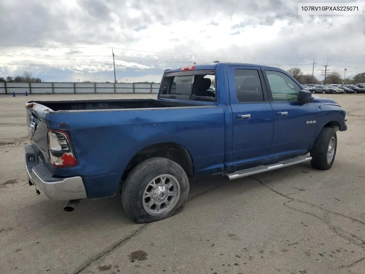 2010 Dodge Ram 1500 VIN: 1D7RV1GPXAS225071 Lot: 51284845