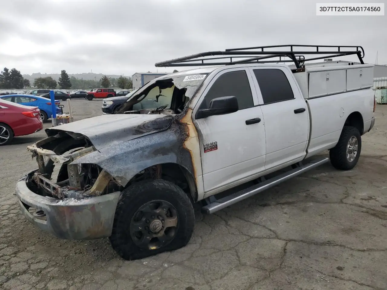 2010 Dodge Ram 2500 VIN: 3D7TT2CT5AG174560 Lot: 54045865