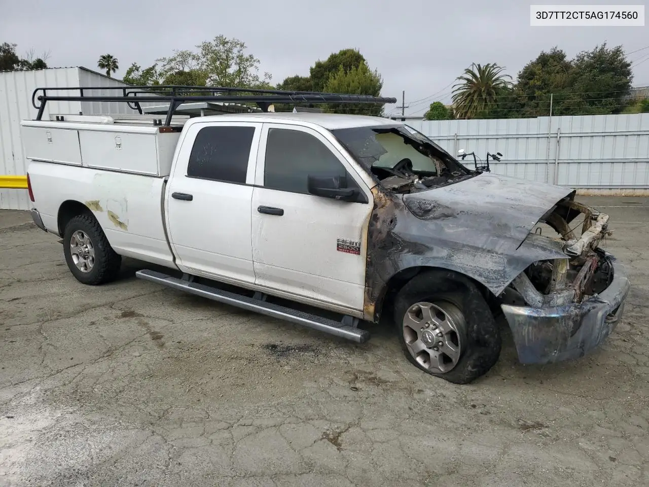 2010 Dodge Ram 2500 VIN: 3D7TT2CT5AG174560 Lot: 54045865