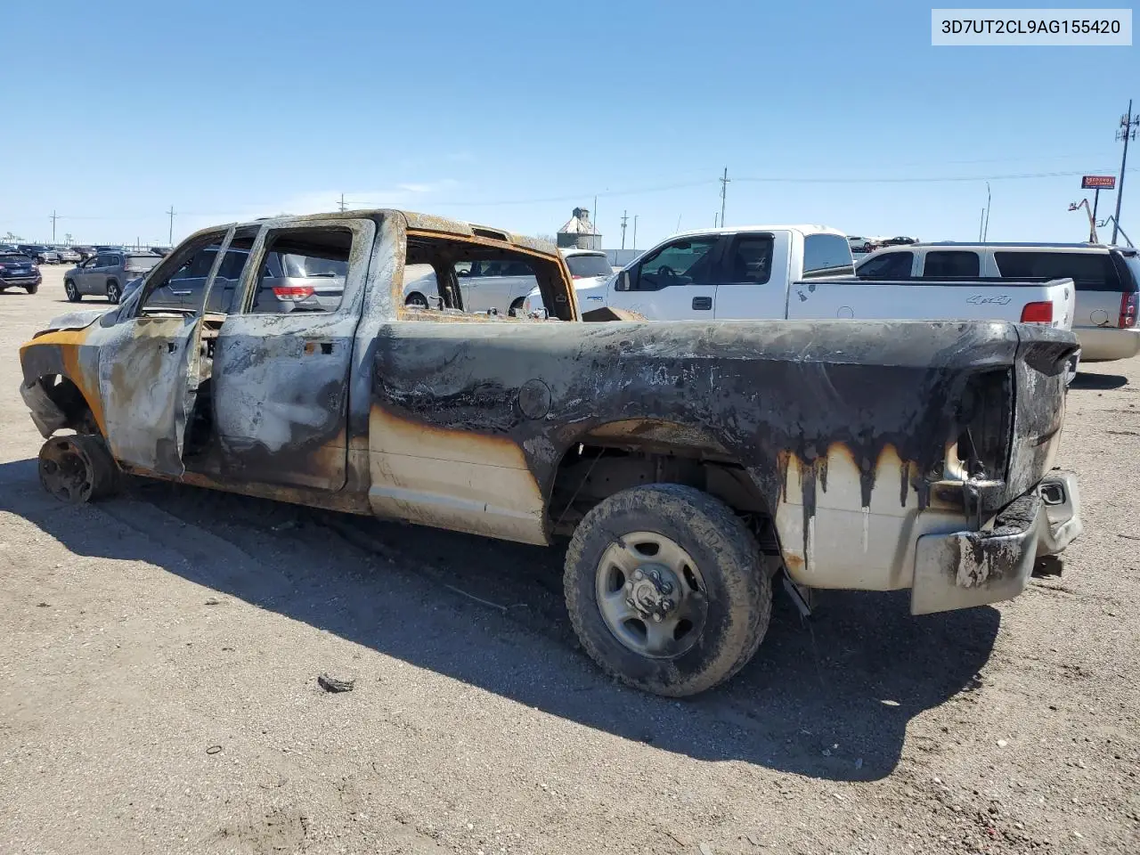 2010 Dodge Ram 2500 VIN: 3D7UT2CL9AG155420 Lot: 54571505