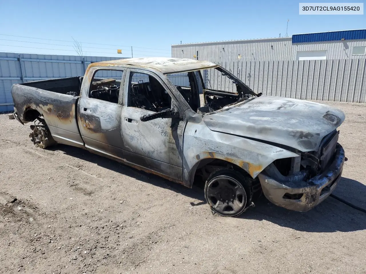2010 Dodge Ram 2500 VIN: 3D7UT2CL9AG155420 Lot: 54571505