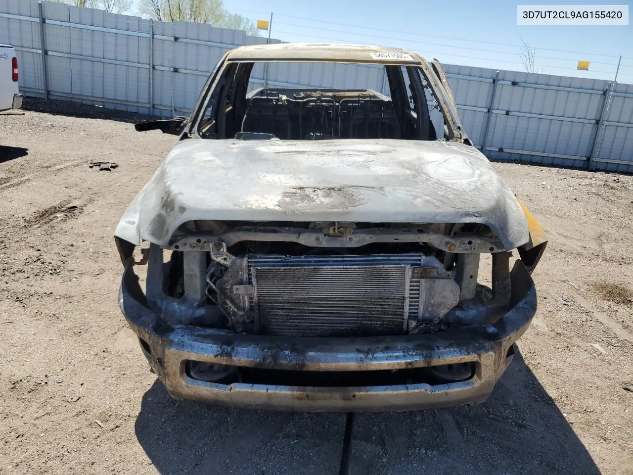 2010 Dodge Ram 2500 VIN: 3D7UT2CL9AG155420 Lot: 54571505