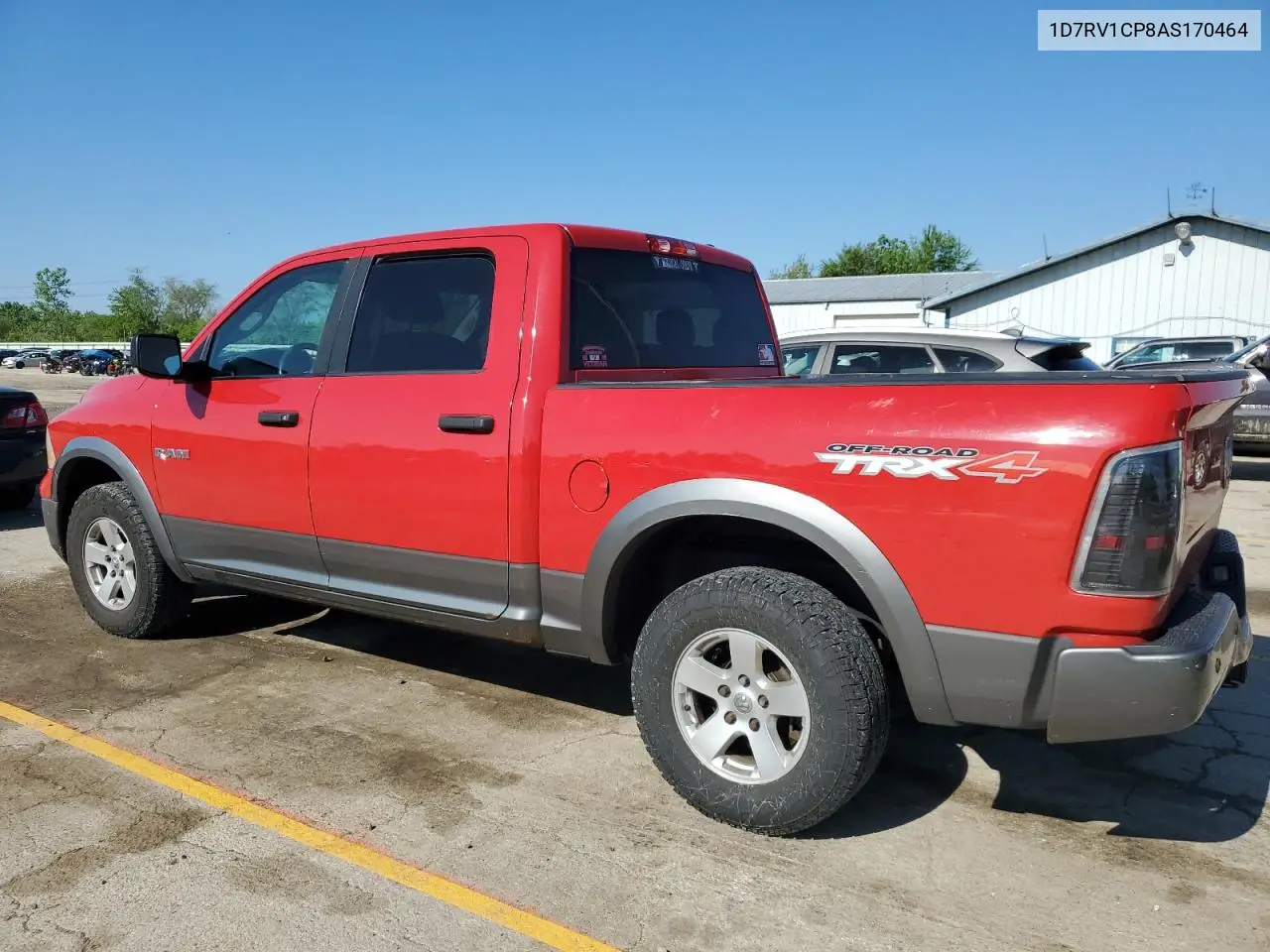 2010 Dodge Ram 1500 VIN: 1D7RV1CP8AS170464 Lot: 55245485