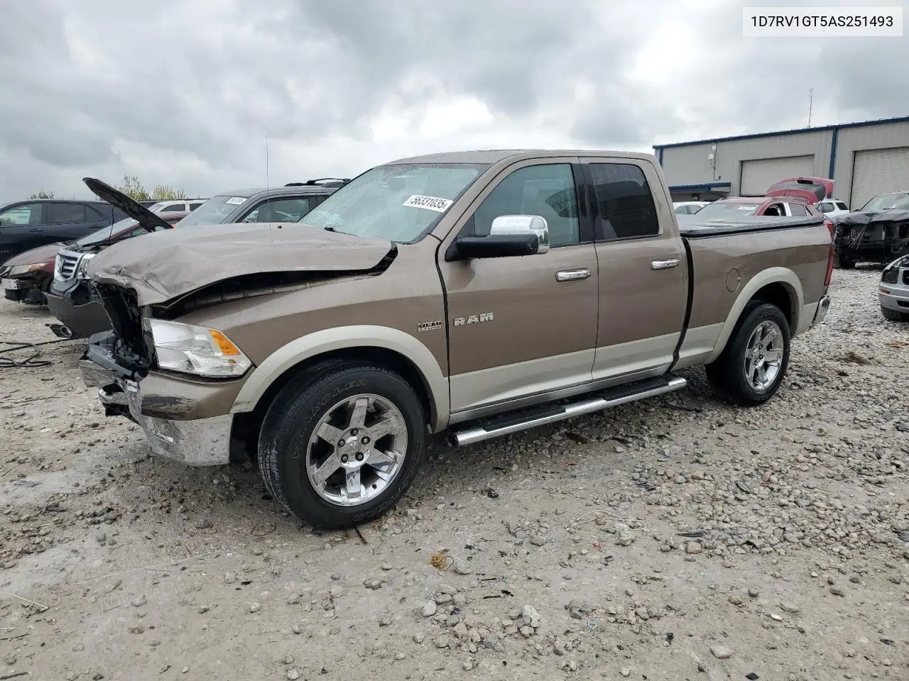 2010 Dodge Ram 1500 VIN: 1D7RV1GT5AS251493 Lot: 56331035