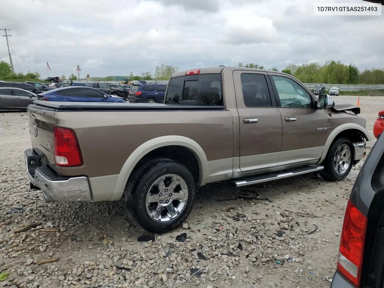 2010 Dodge Ram 1500 VIN: 1D7RV1GT5AS251493 Lot: 56331035