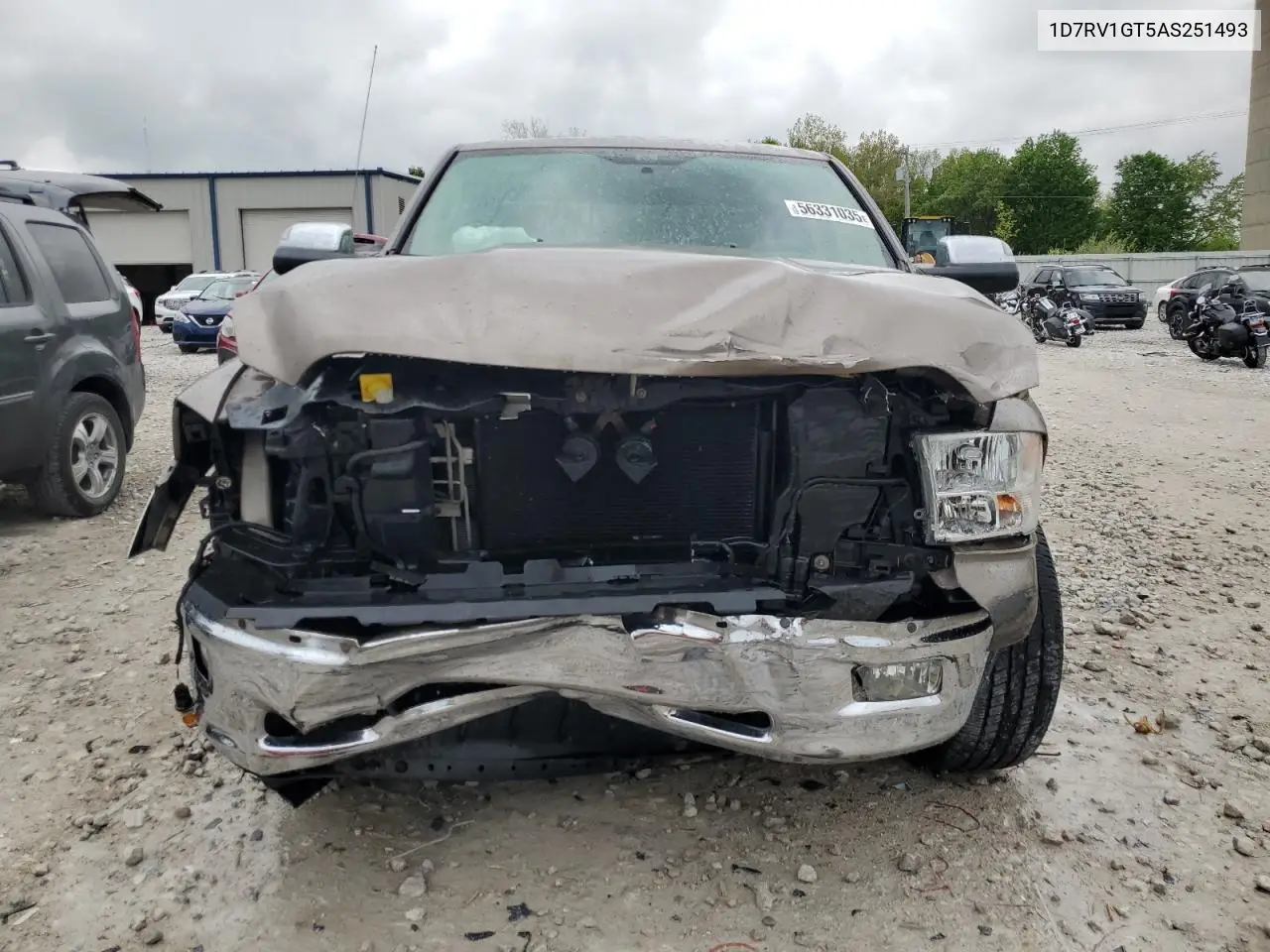 2010 Dodge Ram 1500 VIN: 1D7RV1GT5AS251493 Lot: 56331035