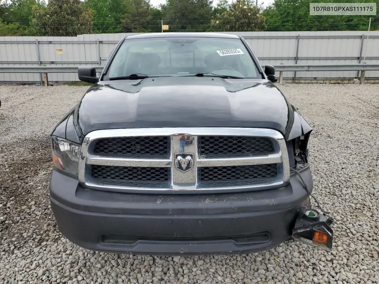 2010 Dodge Ram 1500 VIN: 1D7RB1GPXAS111175 Lot: 56393525