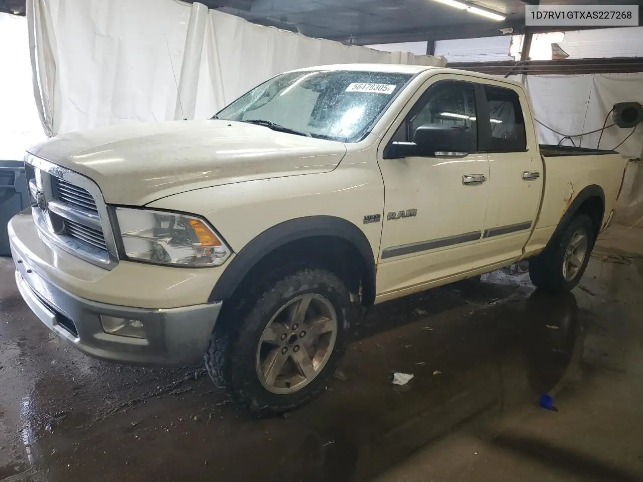 2010 Dodge Ram 1500 VIN: 1D7RV1GTXAS227268 Lot: 56478305