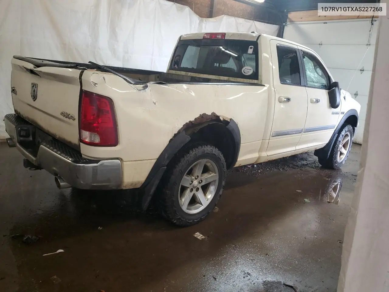 2010 Dodge Ram 1500 VIN: 1D7RV1GTXAS227268 Lot: 56478305