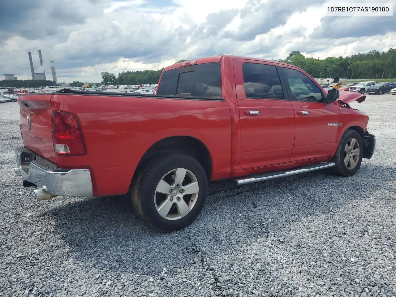 2010 Dodge Ram 1500 VIN: 1D7RB1CT7AS190100 Lot: 56555785