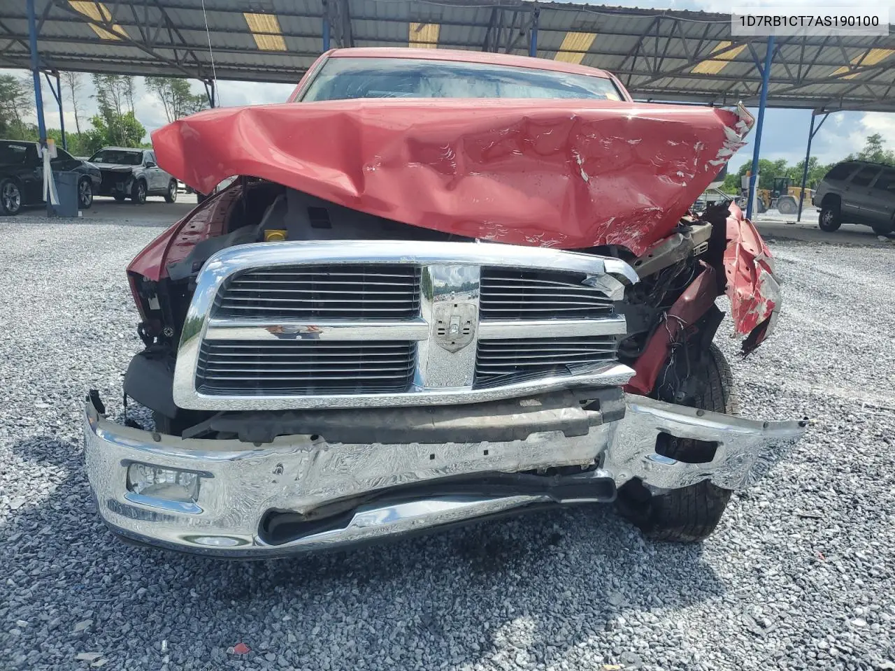 2010 Dodge Ram 1500 VIN: 1D7RB1CT7AS190100 Lot: 56555785