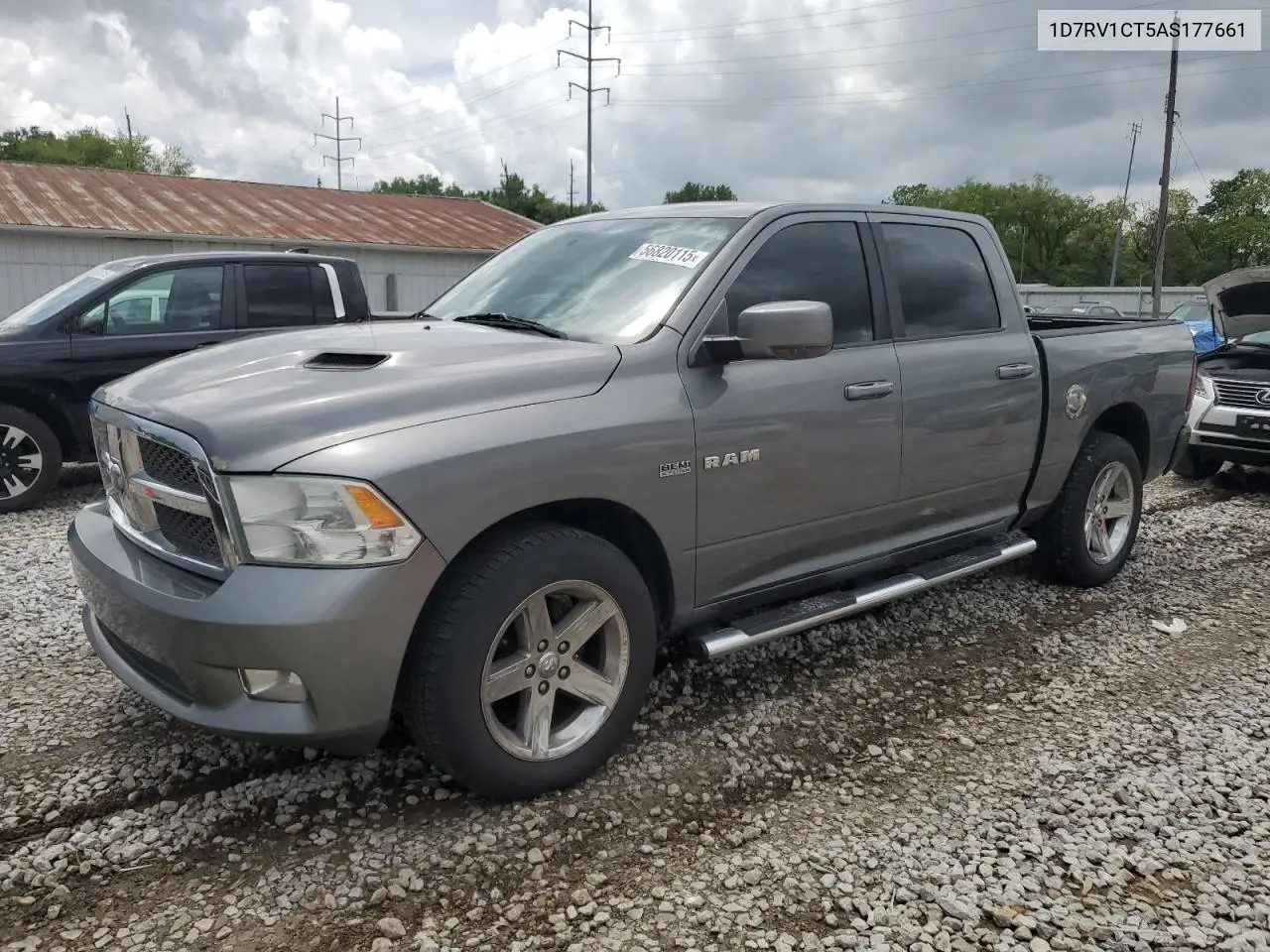 2010 Dodge Ram 1500 VIN: 1D7RV1CT5AS177661 Lot: 56820115