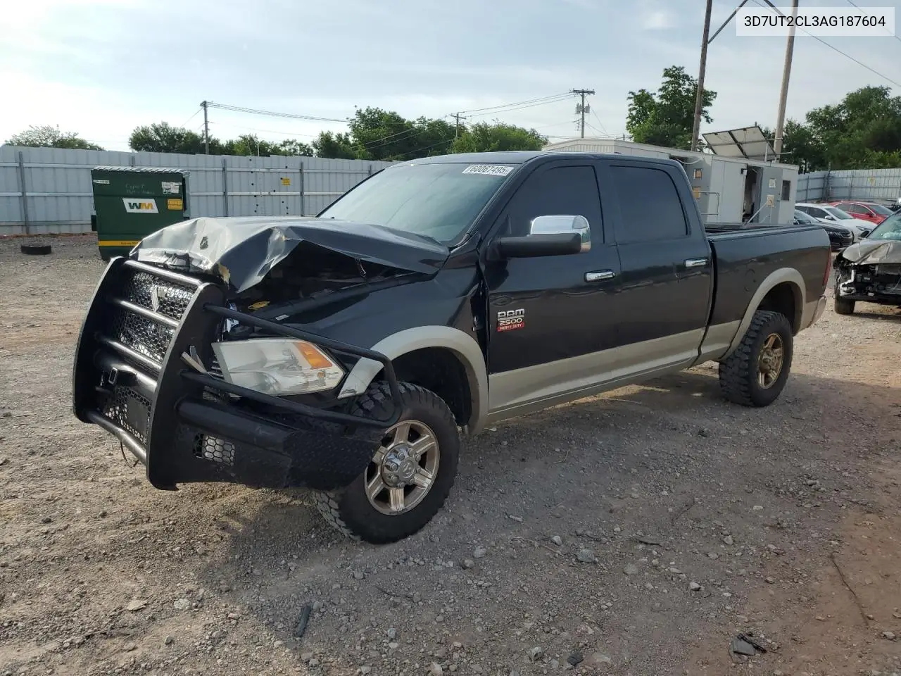 2010 Dodge Ram 2500 VIN: 3D7UT2CL3AG187604 Lot: 60067495