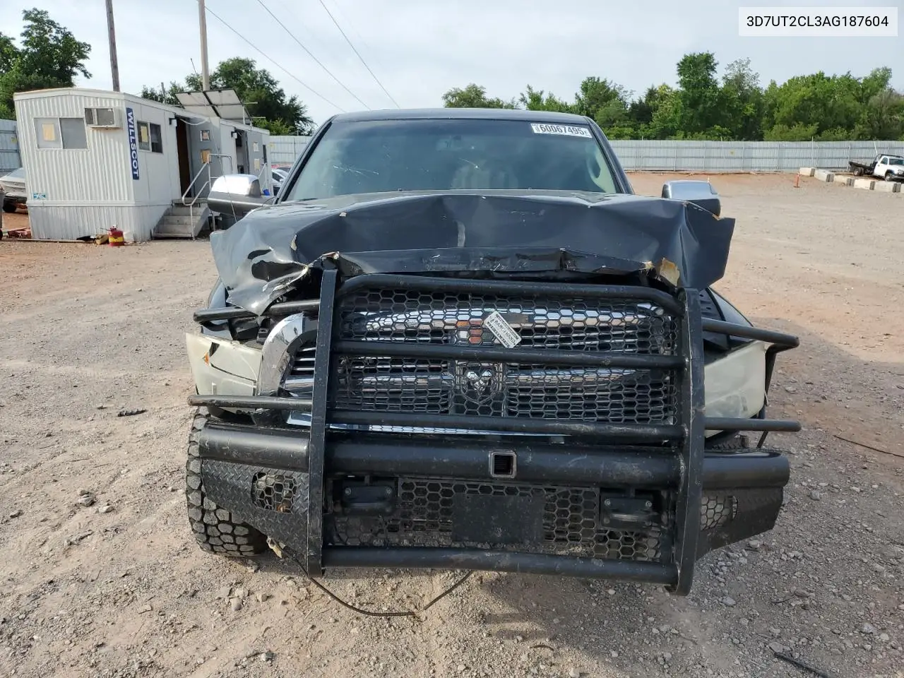 2010 Dodge Ram 2500 VIN: 3D7UT2CL3AG187604 Lot: 60067495