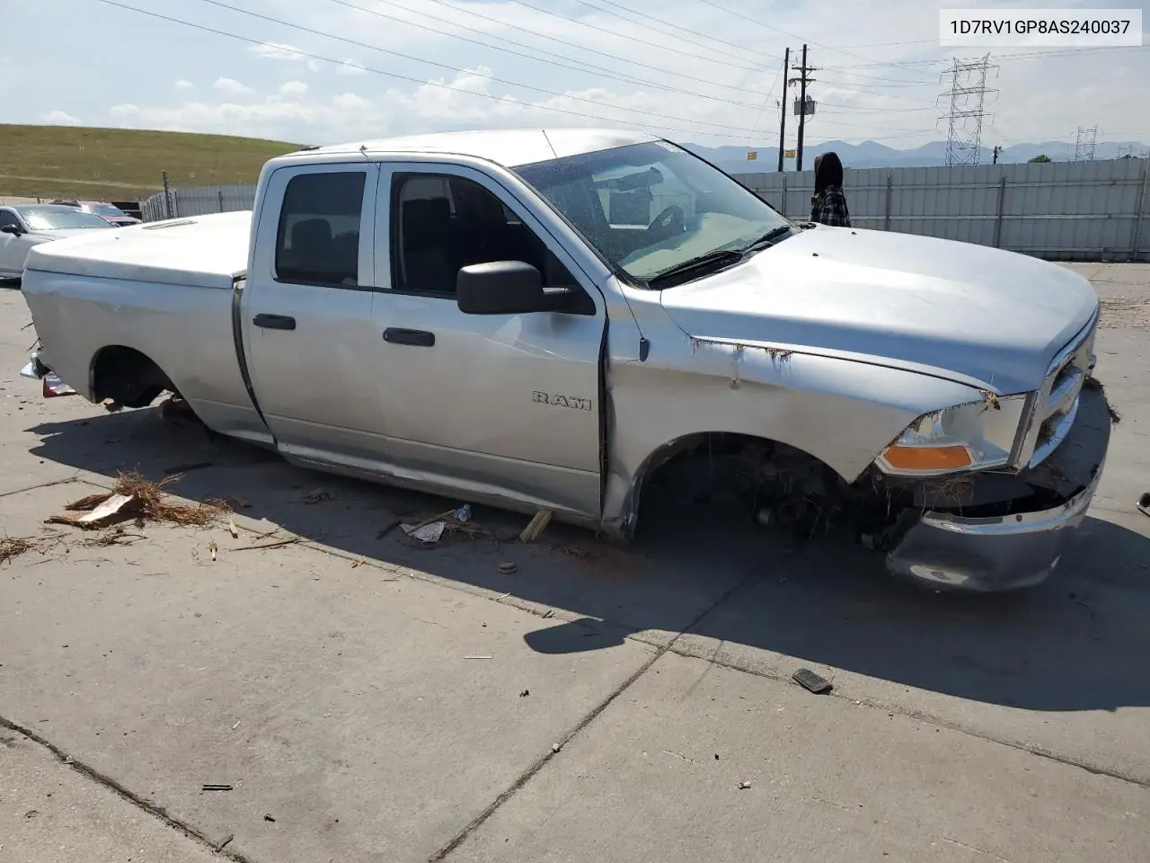 2010 Dodge Ram 1500 VIN: 1D7RV1GP8AS240037 Lot: 61529925