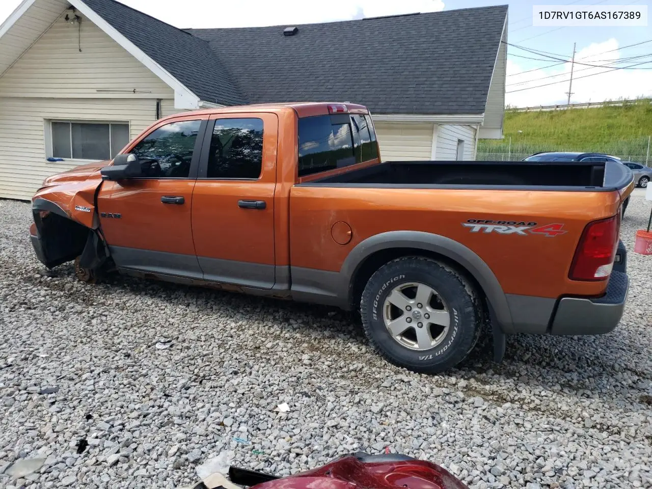 2010 Dodge Ram 1500 VIN: 1D7RV1GT6AS167389 Lot: 62543385