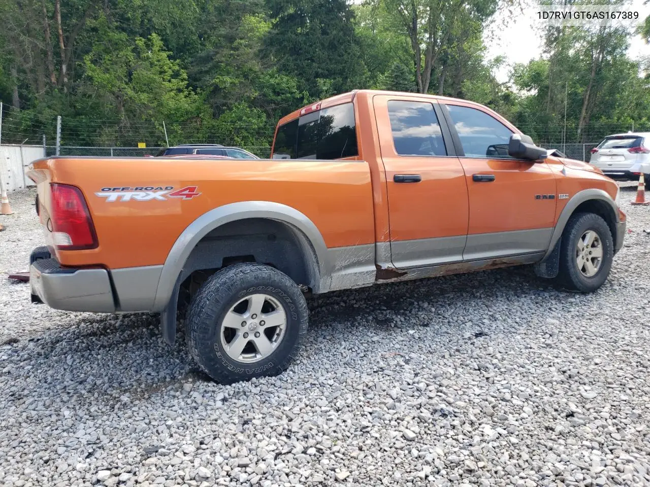 2010 Dodge Ram 1500 VIN: 1D7RV1GT6AS167389 Lot: 62543385