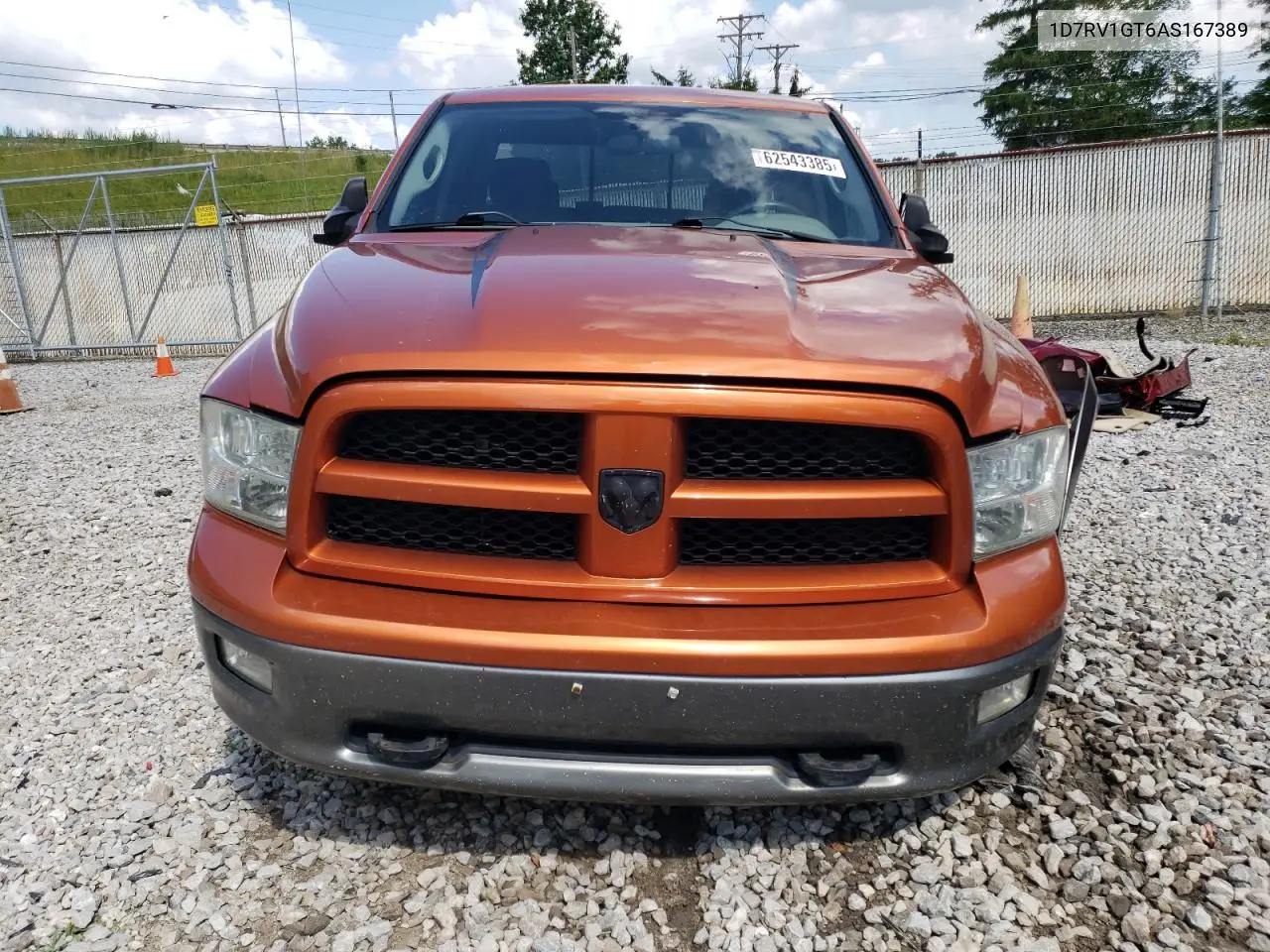 2010 Dodge Ram 1500 VIN: 1D7RV1GT6AS167389 Lot: 62543385