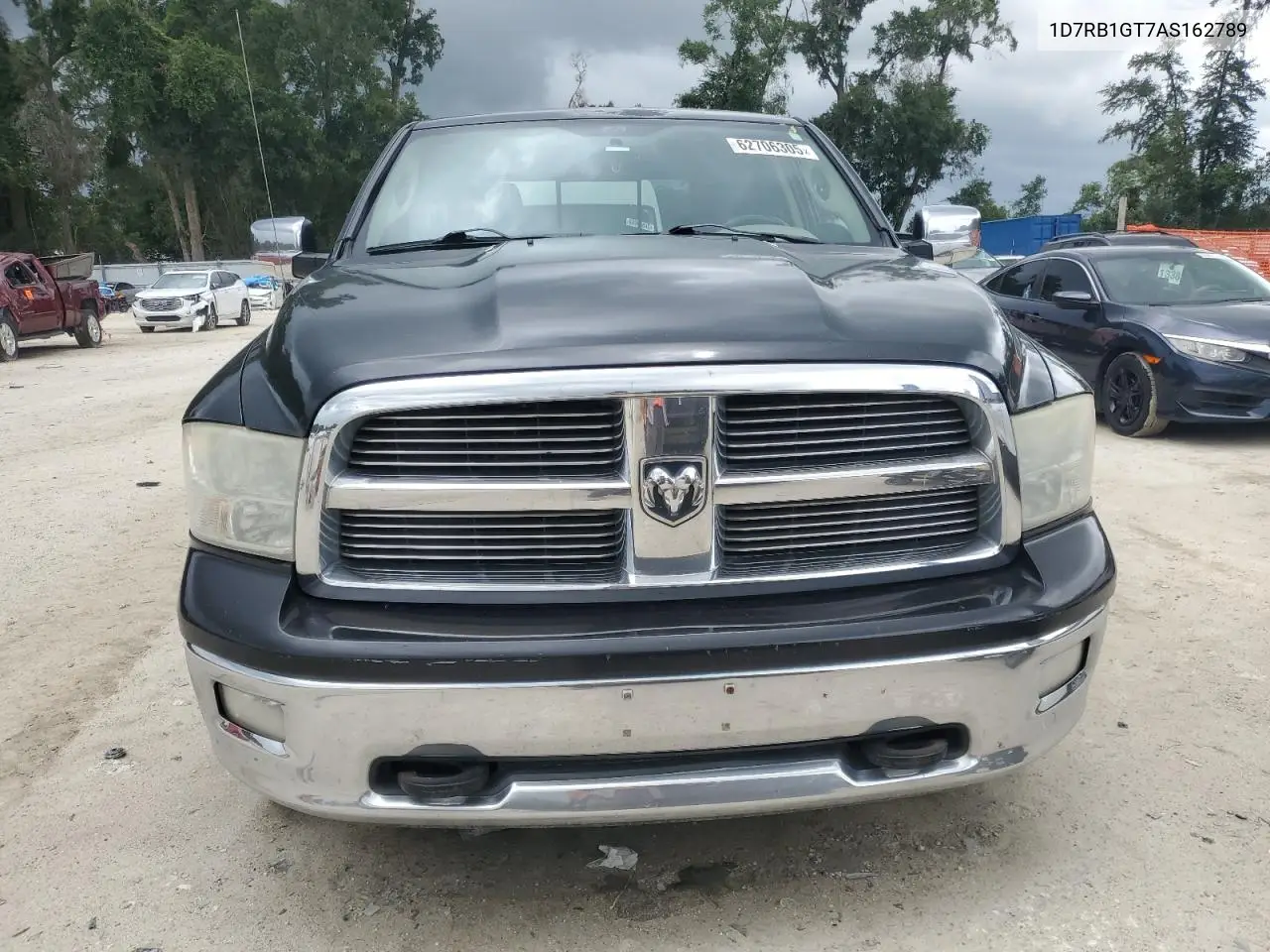 2010 Dodge Ram 1500 VIN: 1D7RB1GT7AS162789 Lot: 62706305