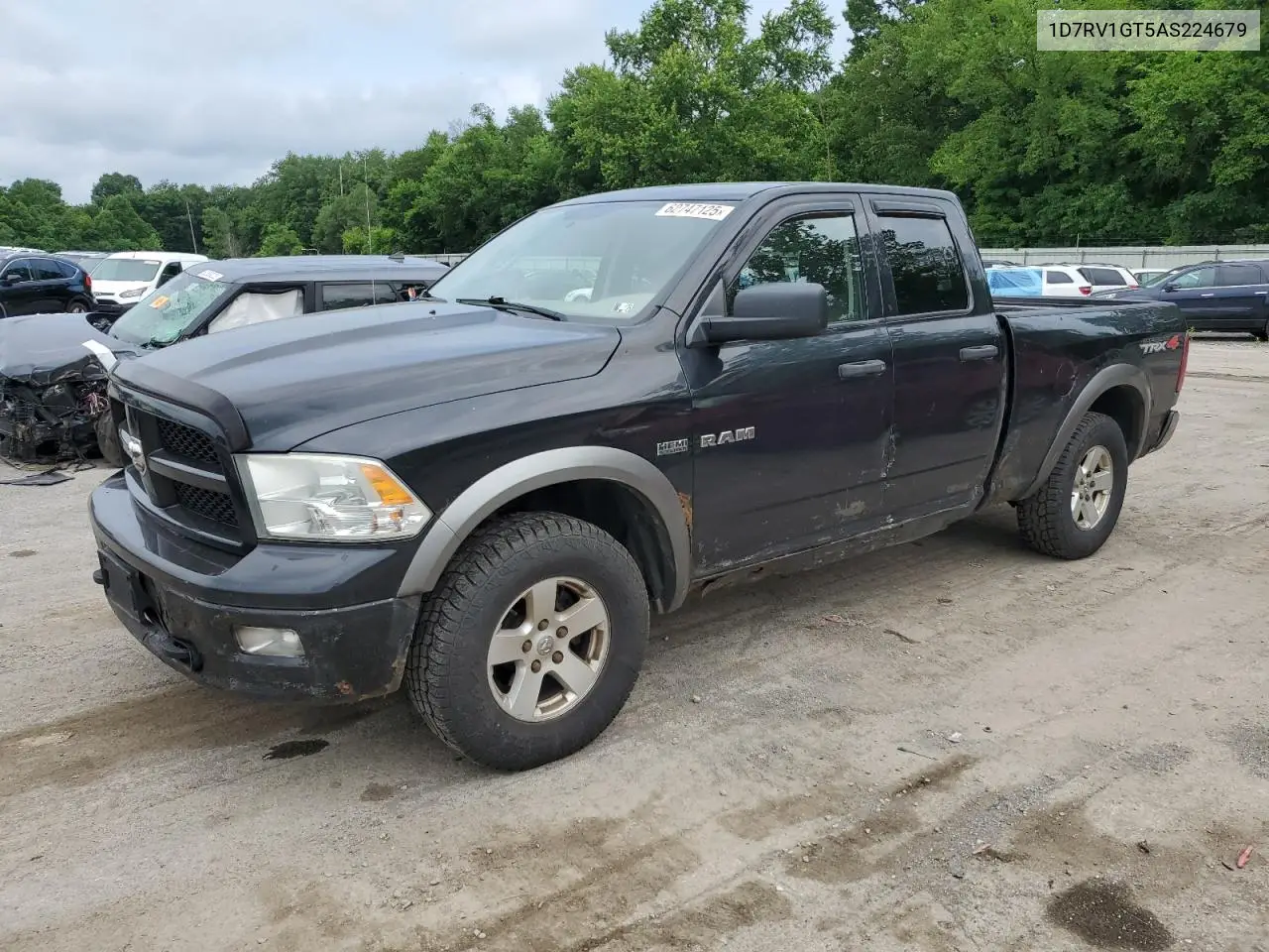 2010 Dodge Ram 1500 VIN: 1D7RV1GT5AS224679 Lot: 62747125