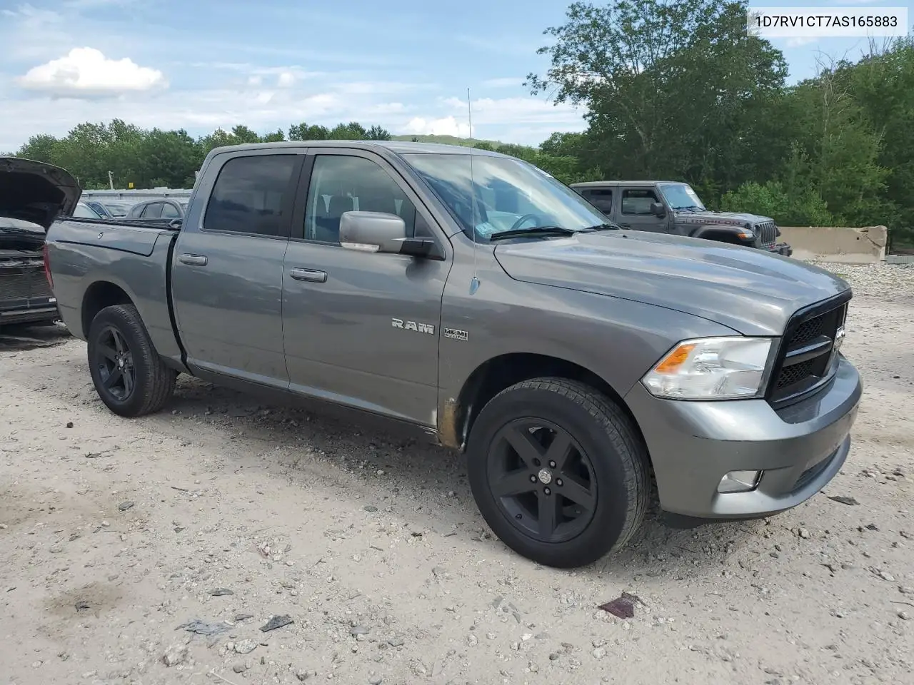 2010 Dodge Ram 1500 VIN: 1D7RV1CT7AS165883 Lot: 62870885