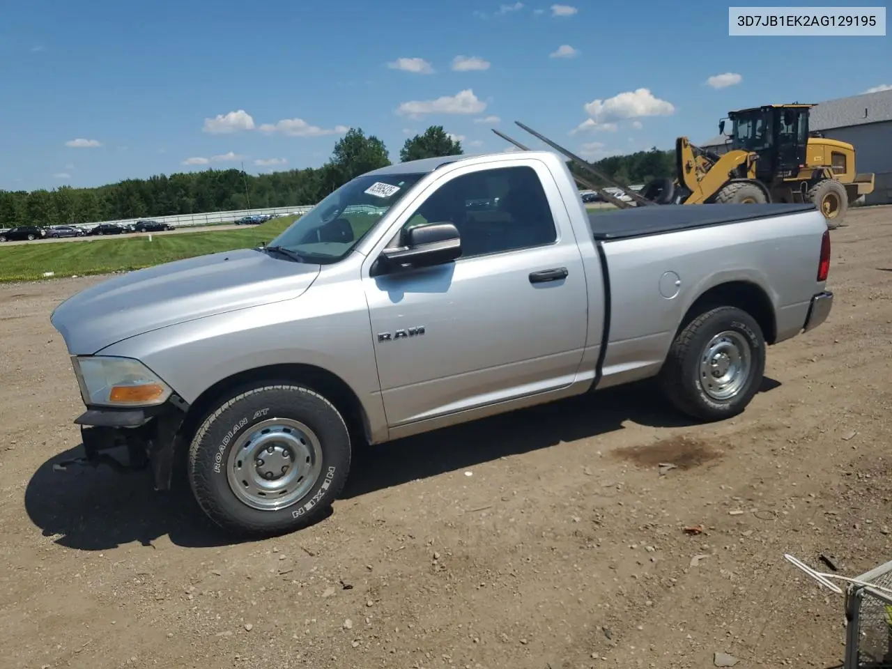 2010 Dodge Ram 1500 VIN: 3D7JB1EK2AG129195 Lot: 62995435