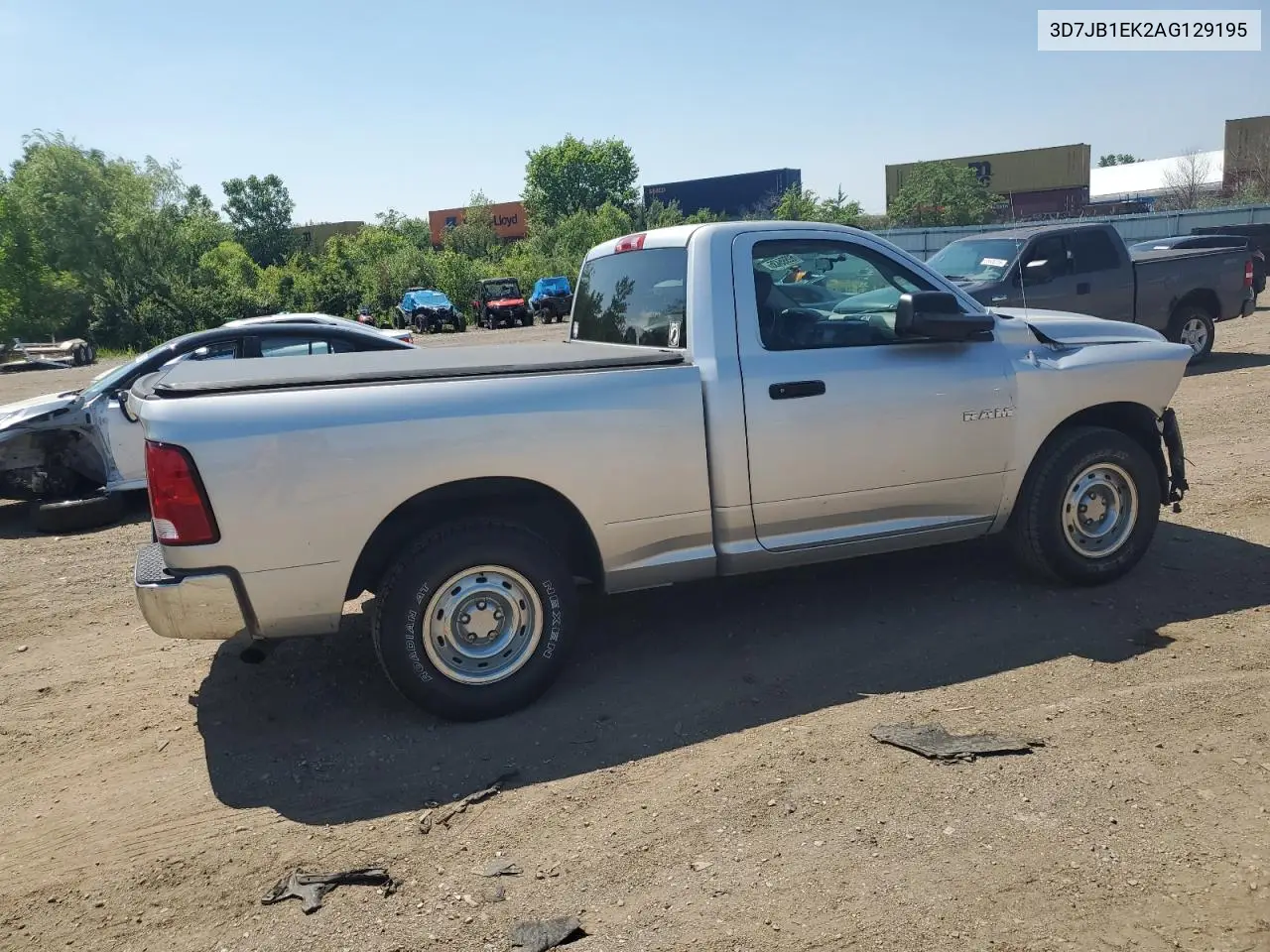 2010 Dodge Ram 1500 VIN: 3D7JB1EK2AG129195 Lot: 62995435