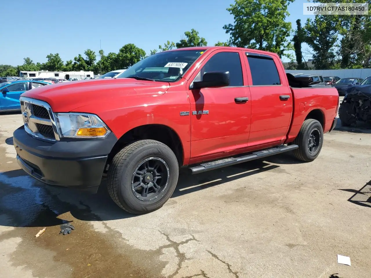 2010 Dodge Ram 1500 VIN: 1D7RV1CT7AS180450 Lot: 63079065