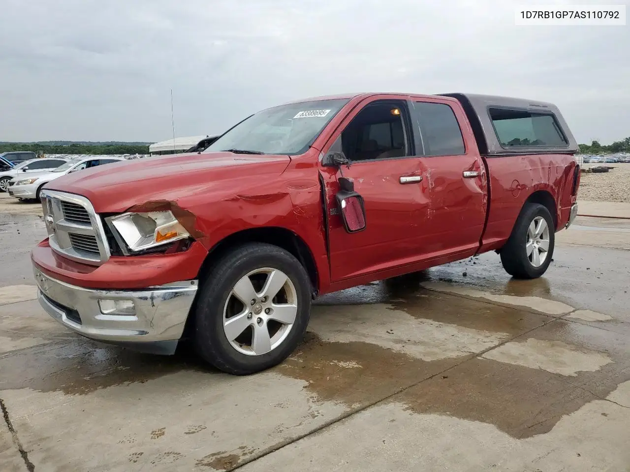 2010 Dodge Ram 1500 VIN: 1D7RB1GP7AS110792 Lot: 63389695