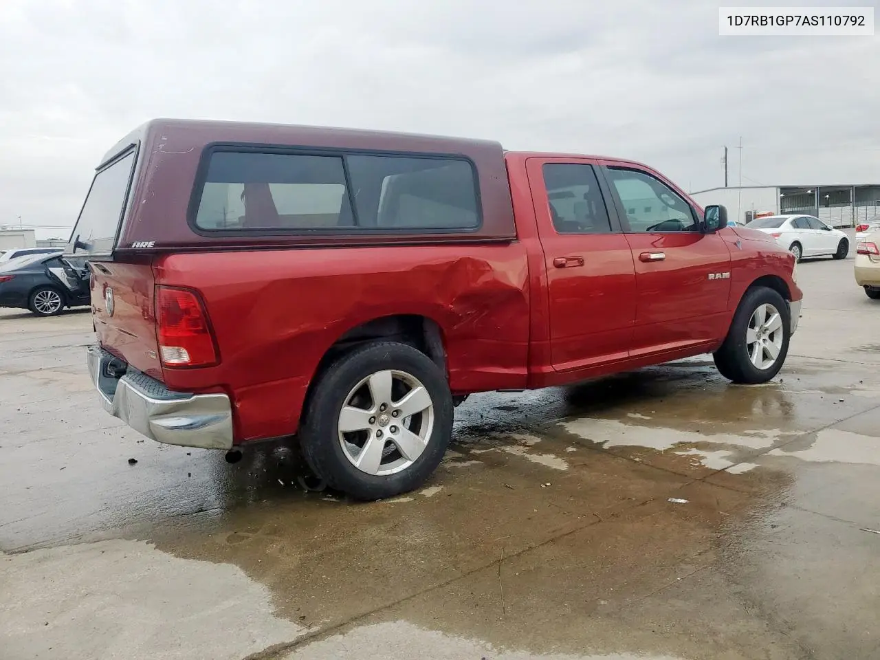 2010 Dodge Ram 1500 VIN: 1D7RB1GP7AS110792 Lot: 63389695
