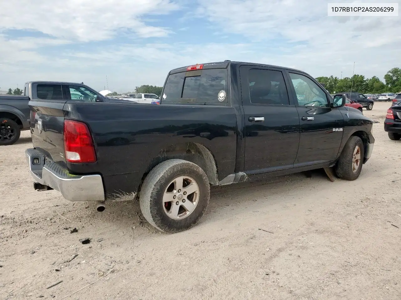 2010 Dodge Ram 1500 VIN: 1D7RB1CP2AS206299 Lot: 63645405