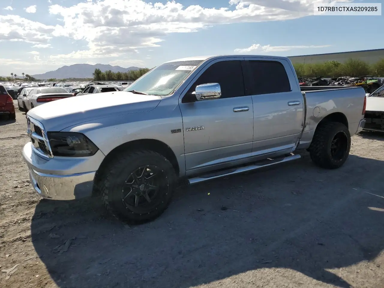 2010 Dodge Ram 1500 VIN: 1D7RB1CTXAS209285 Lot: 65587265