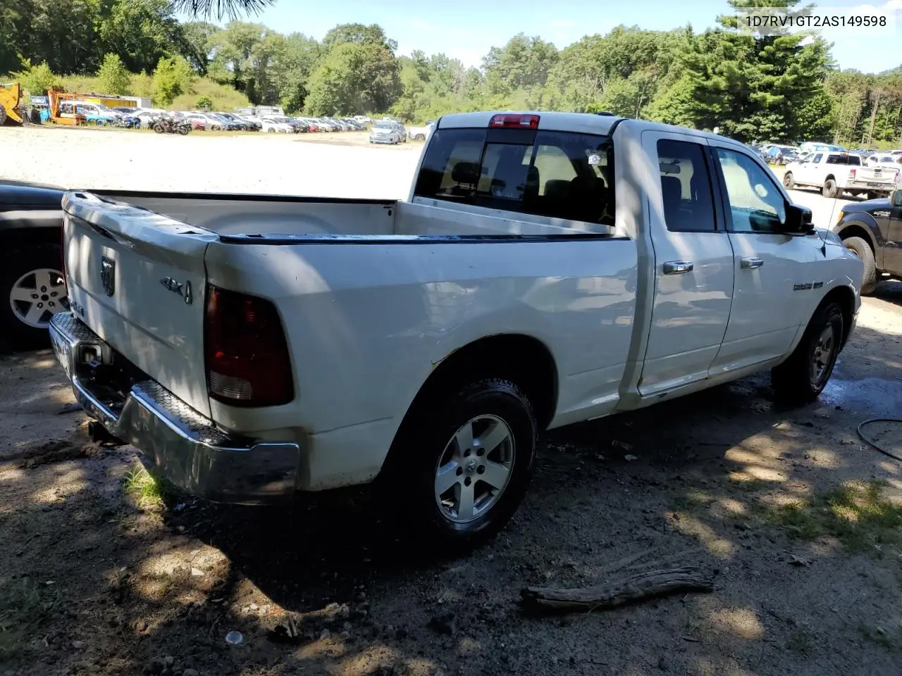 2010 Dodge Ram 1500 VIN: 1D7RV1GT2AS149598 Lot: 65699035