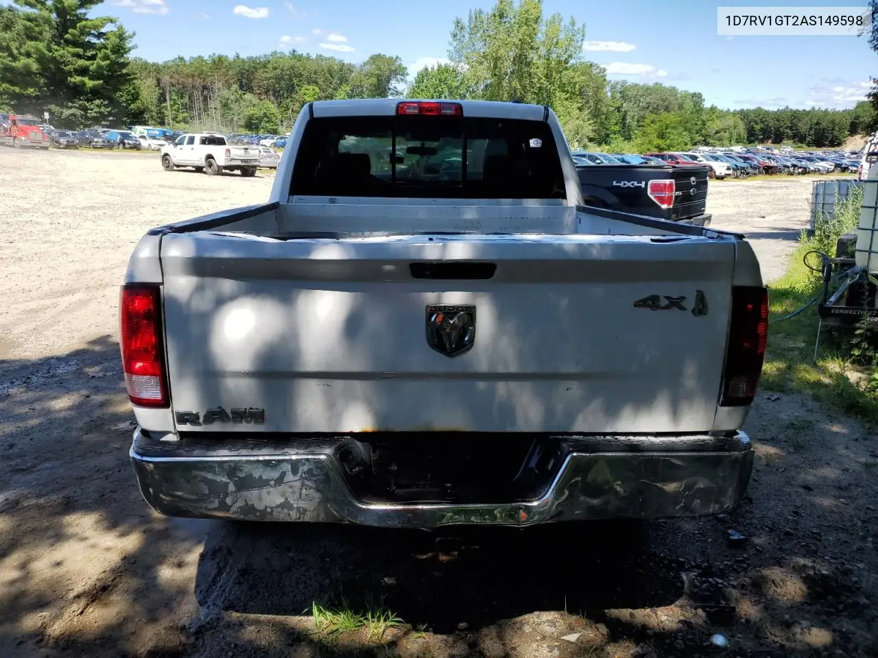 2010 Dodge Ram 1500 VIN: 1D7RV1GT2AS149598 Lot: 65699035