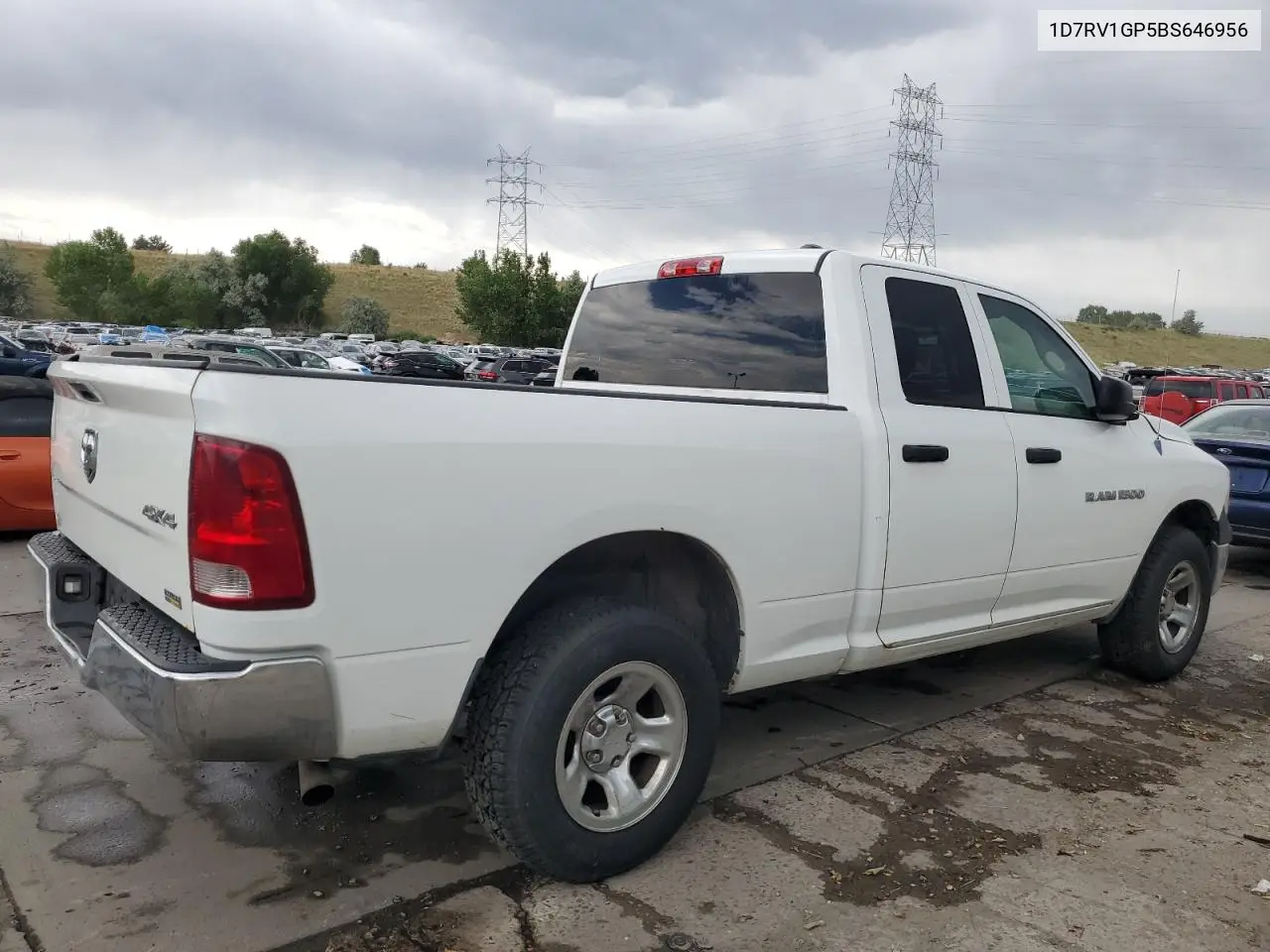 2011 Dodge Ram 1500 VIN: 1D7RV1GP5BS646956 Lot: 50931655