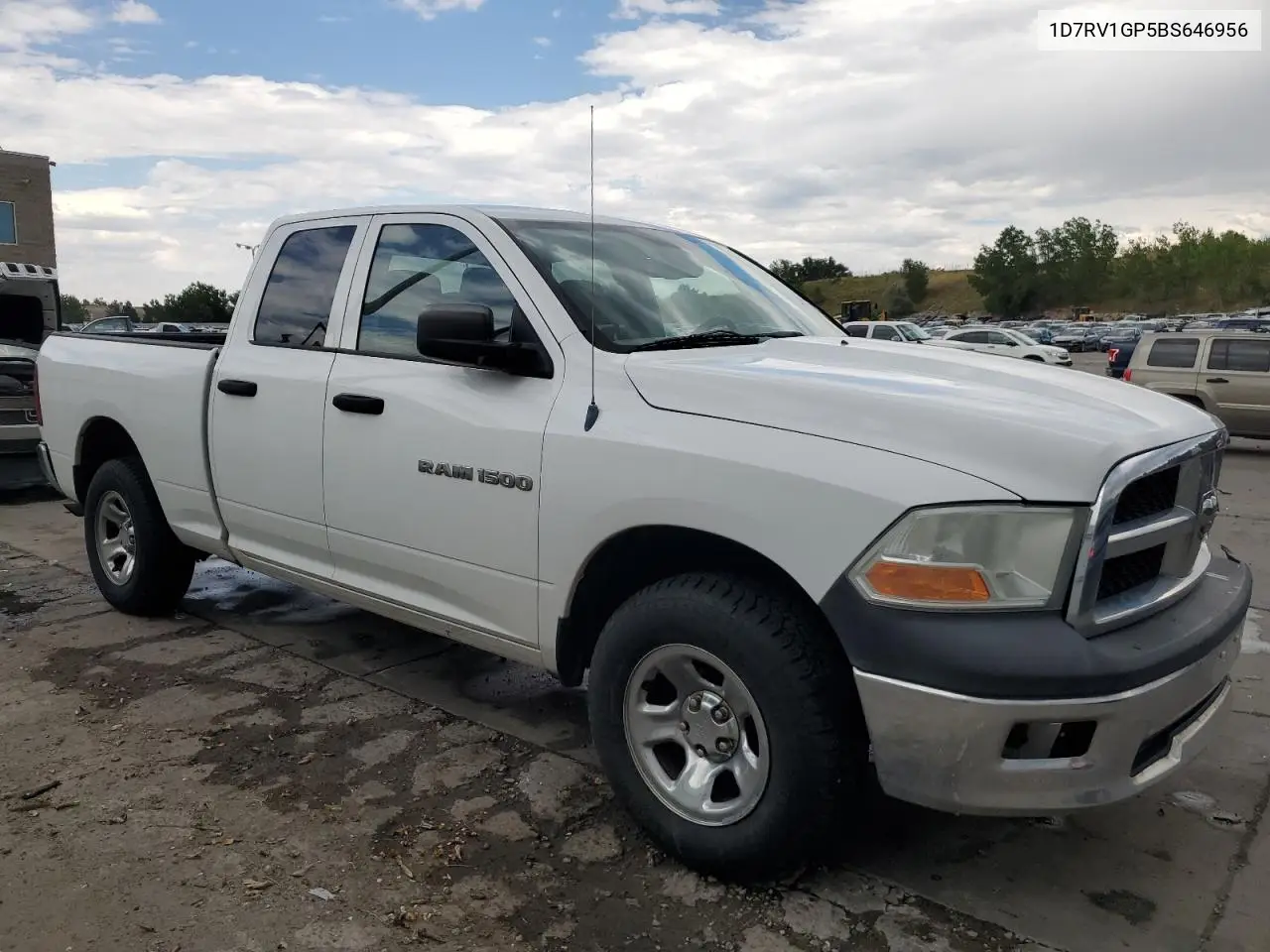 2011 Dodge Ram 1500 VIN: 1D7RV1GP5BS646956 Lot: 50931655