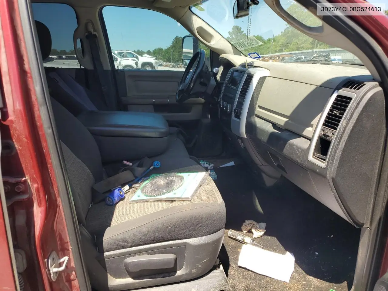 2011 Dodge Ram 3500 VIN: 3D73Y4CL0BG524613 Lot: 52890175